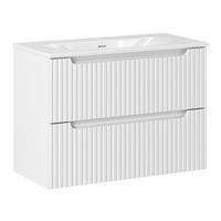 WASCHTISCH Newport-56 - Weiß, Holzwerkstoff (81/59/40cm) - Lomado