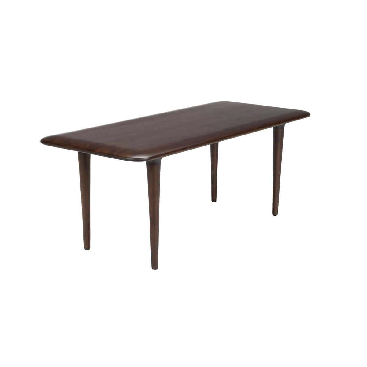COUCHTISCH Elroy 85x38 cm Walnussfarbe - Braun, Holz (85/38/35cm) - Dutchbone