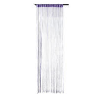 FADENGARDINE Shanghai HxB 230x100 cm Flieder Lurex - Lila, Textil (100/230cm) - Gardinenbox