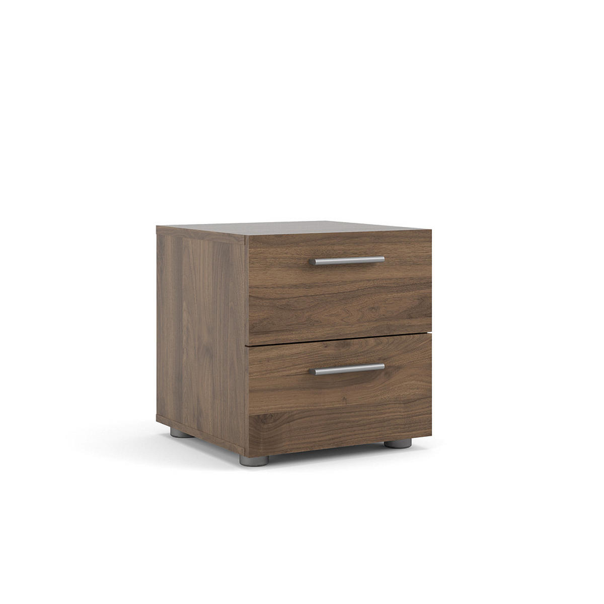 NACHTSCHRANK walnuss - Braun, Holzwerkstoff (40/42/40cm) - ebuy24