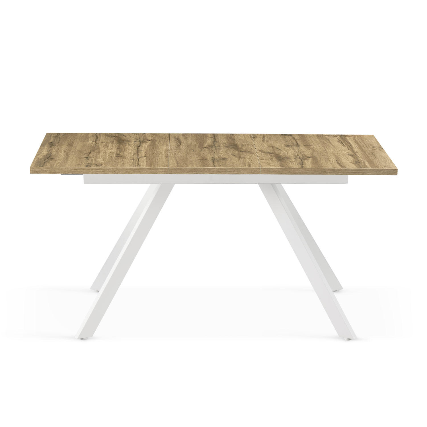 ESSTISCH SVEN 120-160/80/76 cm Eiche - Eichefarben, Holz (80/120/76cm) - B&D Home