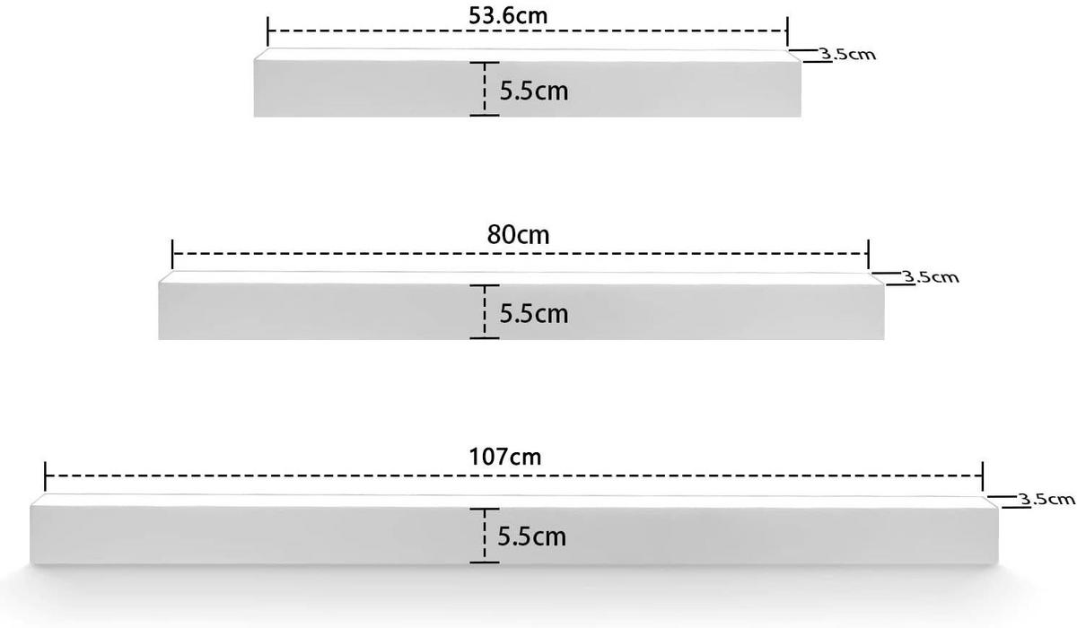 LED-DECKENLEUCHTE Werner 107/3.5/5.5 cm - Weiß, Metall (106.5/5.2/3.3cm) - ZMH