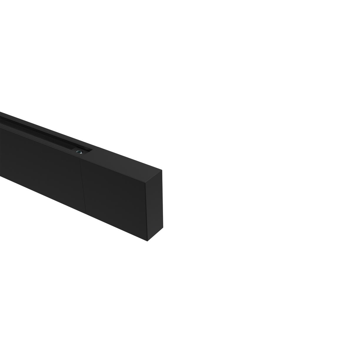 ENDSTÜCKE FÜR GARDINENSTANGEN 14x35 mm, Lox Schwarz, Packung 2 Stück - Schwarz, Metall (5.2/3.4/3.4cm) - INTERDECO