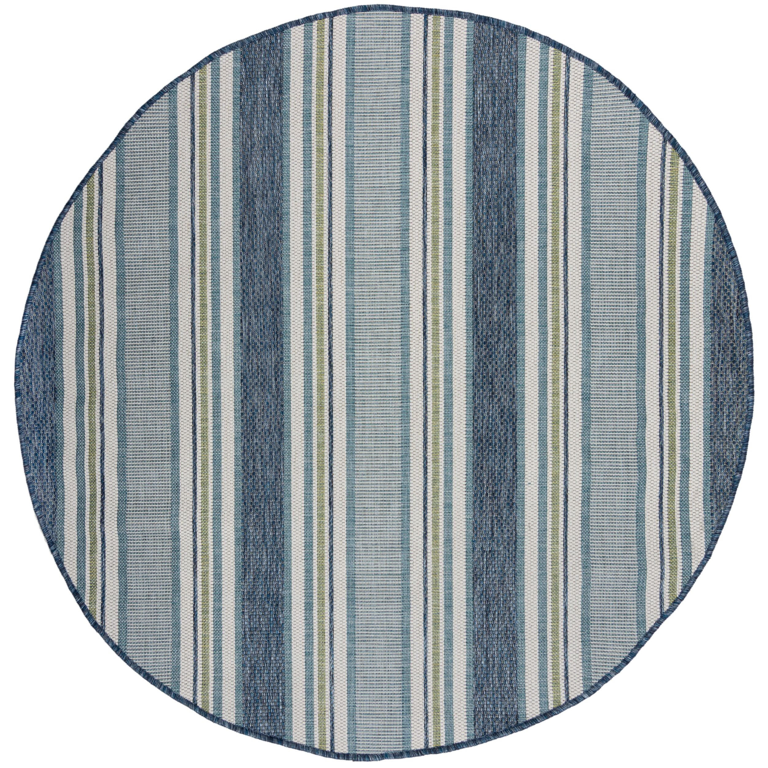 Kadima Design Outdoorteppich Blau 160x160 cm