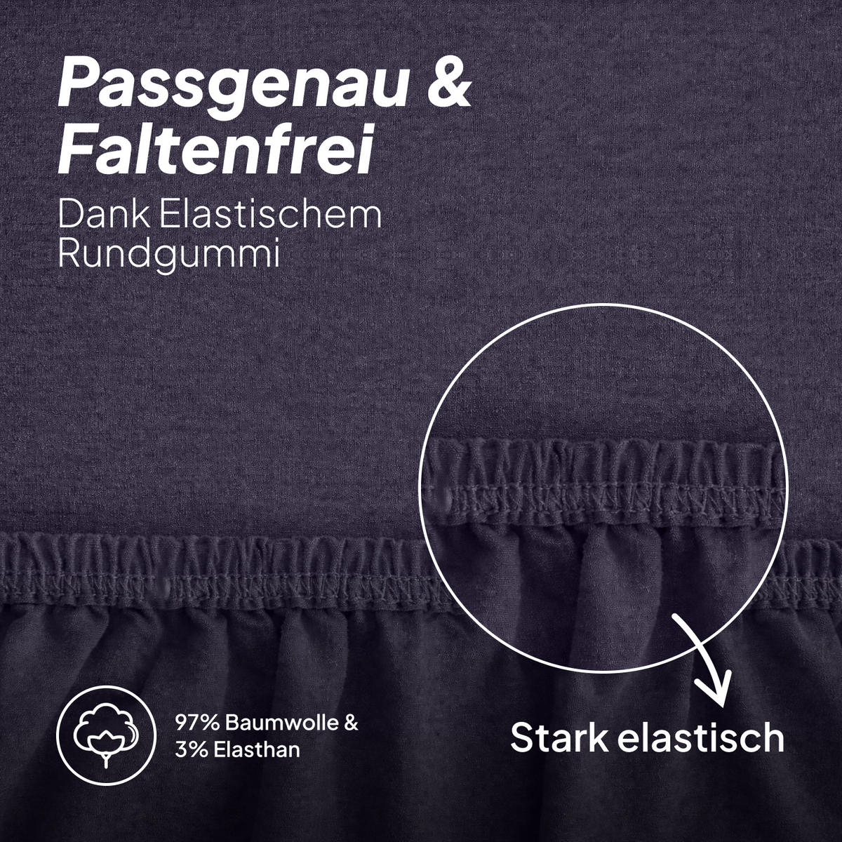 SPANNBETTLAKEN TOPPER 90/210/12 cm Dunkelblau - Dunkelblau, Textil (90/210cm) - AM Qualitätsmatratzen