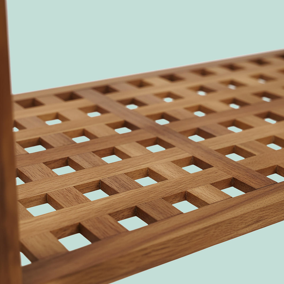 SCHUHREGAL Akazie - Hellbraun, Holz (69/41/26cm) - Relaxdays