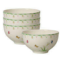 BOLS Colourful Spring bunt ø 13,8 cm 4er Set - Multicolor, Keramik (13.8cm) - Villeroy & Boch