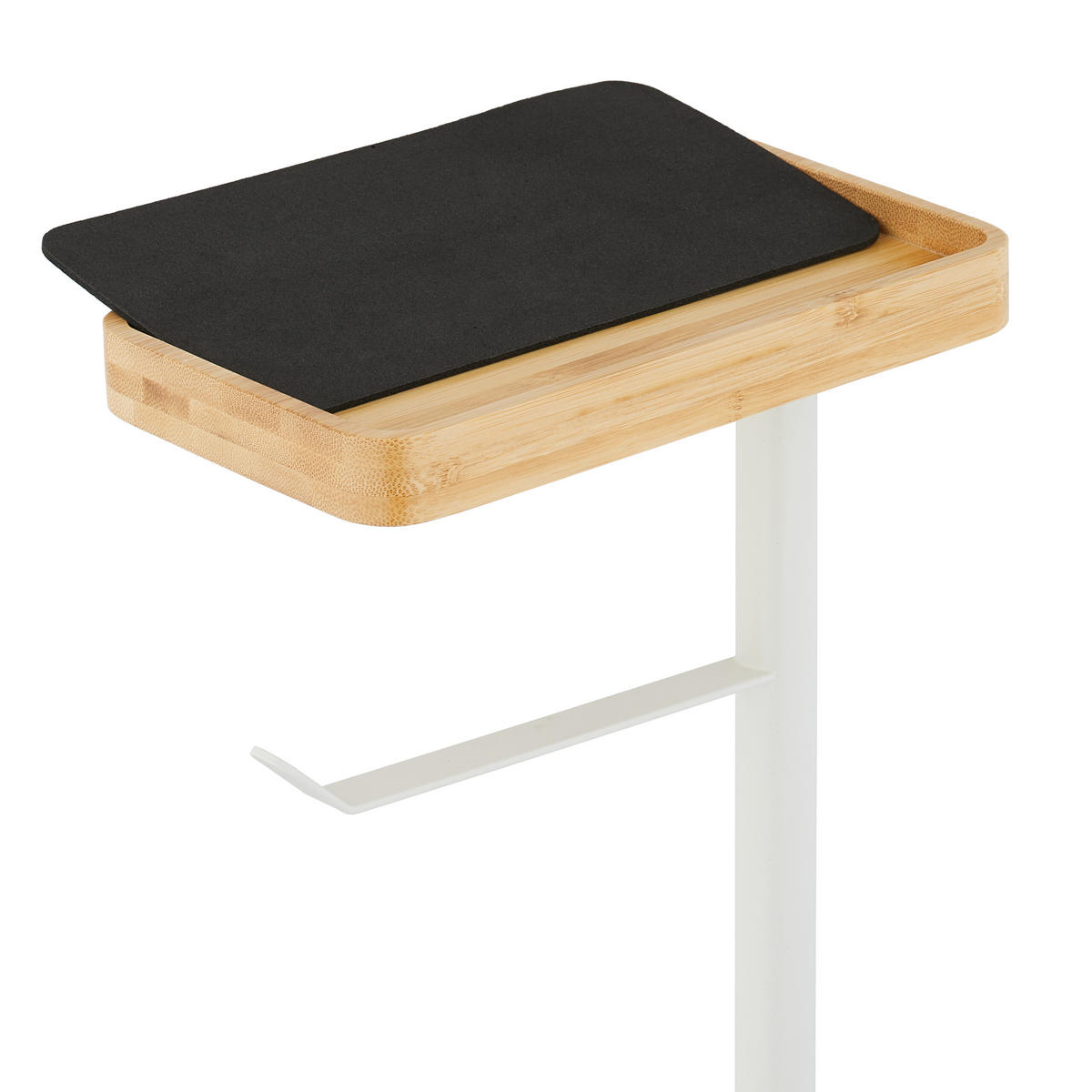 TOILETTENPAPIERHALTER - Weiß, Holz/Kunststoff (21/66.5/17cm) - Relaxdays