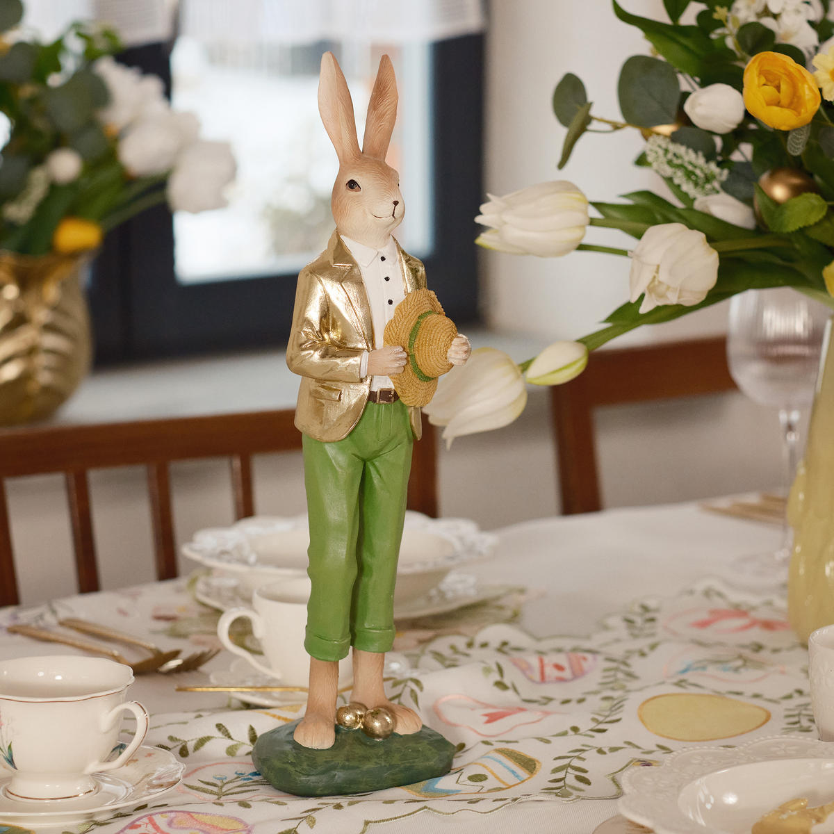 DEKOFIGUR Permers - Beige, Kunststoff (13/44/9.5cm) - home&you