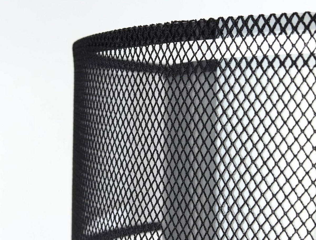 HÄNGELEUCHTE Schwarz 60/20 cm - Silberfarben/Schwarz, Kunststoff (60/1/20cm) - ONZENO