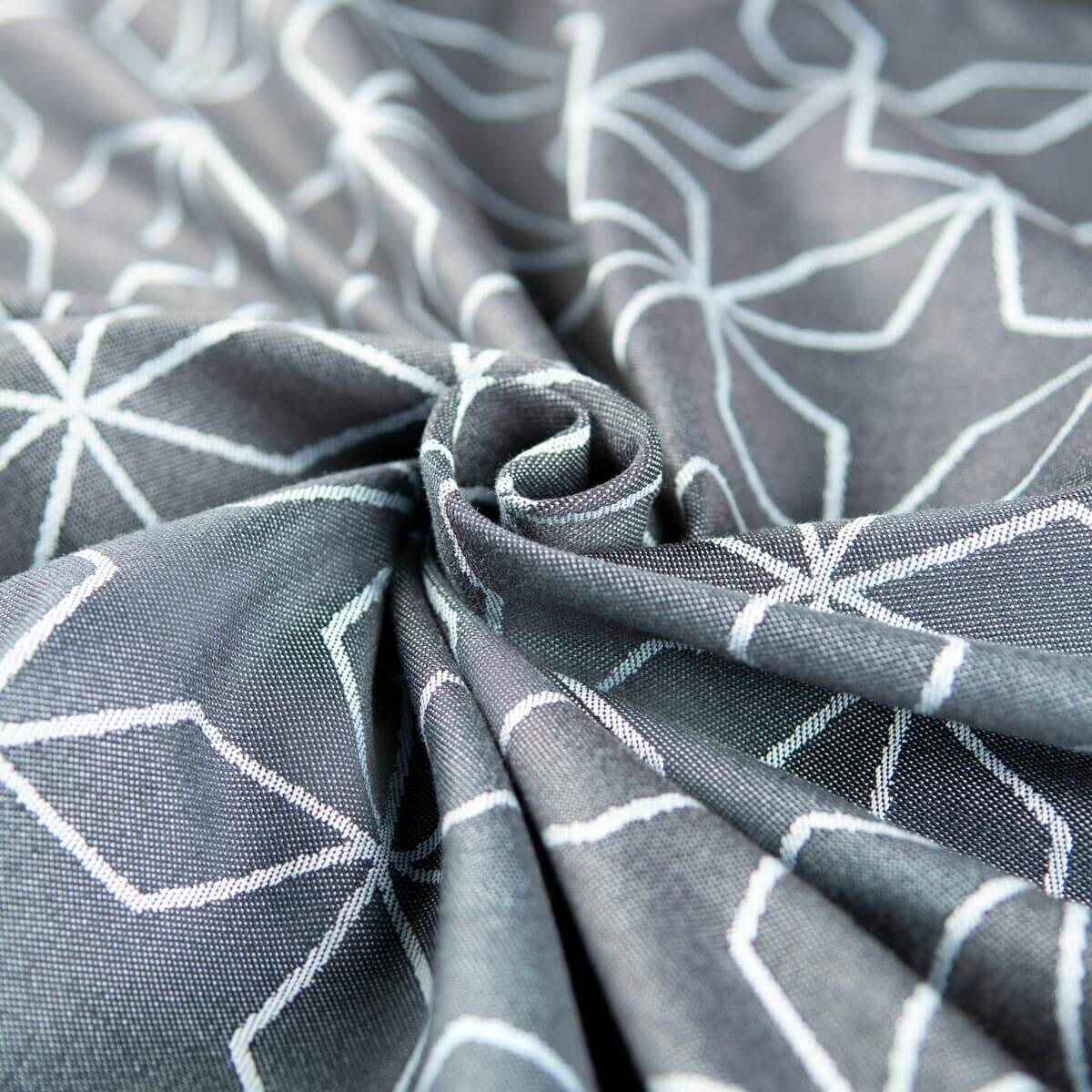 BABYTRAGETUCH Gewebtes Tragetuch kbA - Dunkelblau/Hellblau, Textil (70/0.1/540cm) - Hoppediz