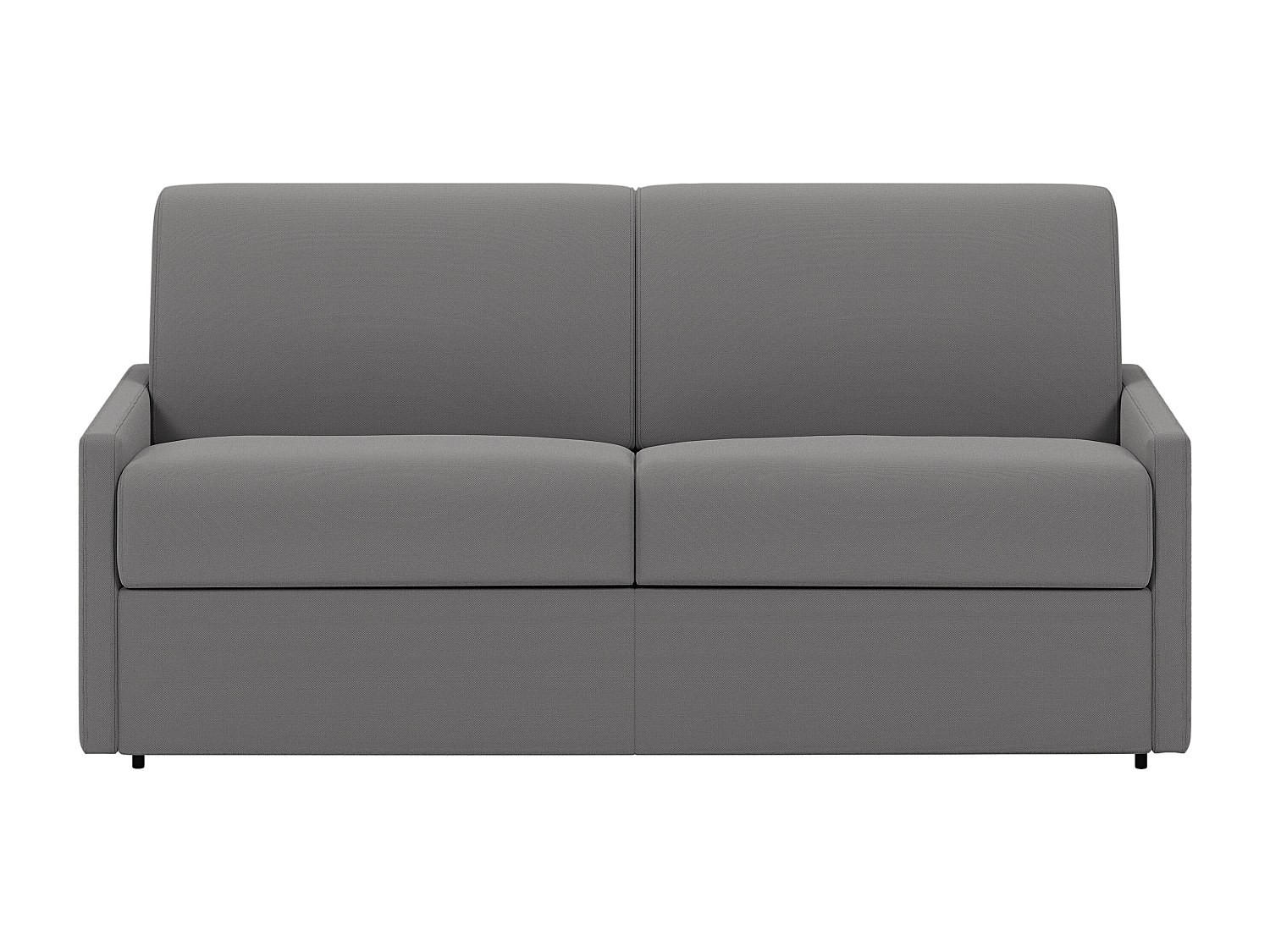 Vente-Unique Schlafsofa Hellgrau 190x99x223 cm