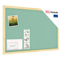 MINT Pinnwand mit Holzrahmen 60x40cm Mint Korktafel - Mintgrün, Holz (60/40/1.5cm) - ALLboards