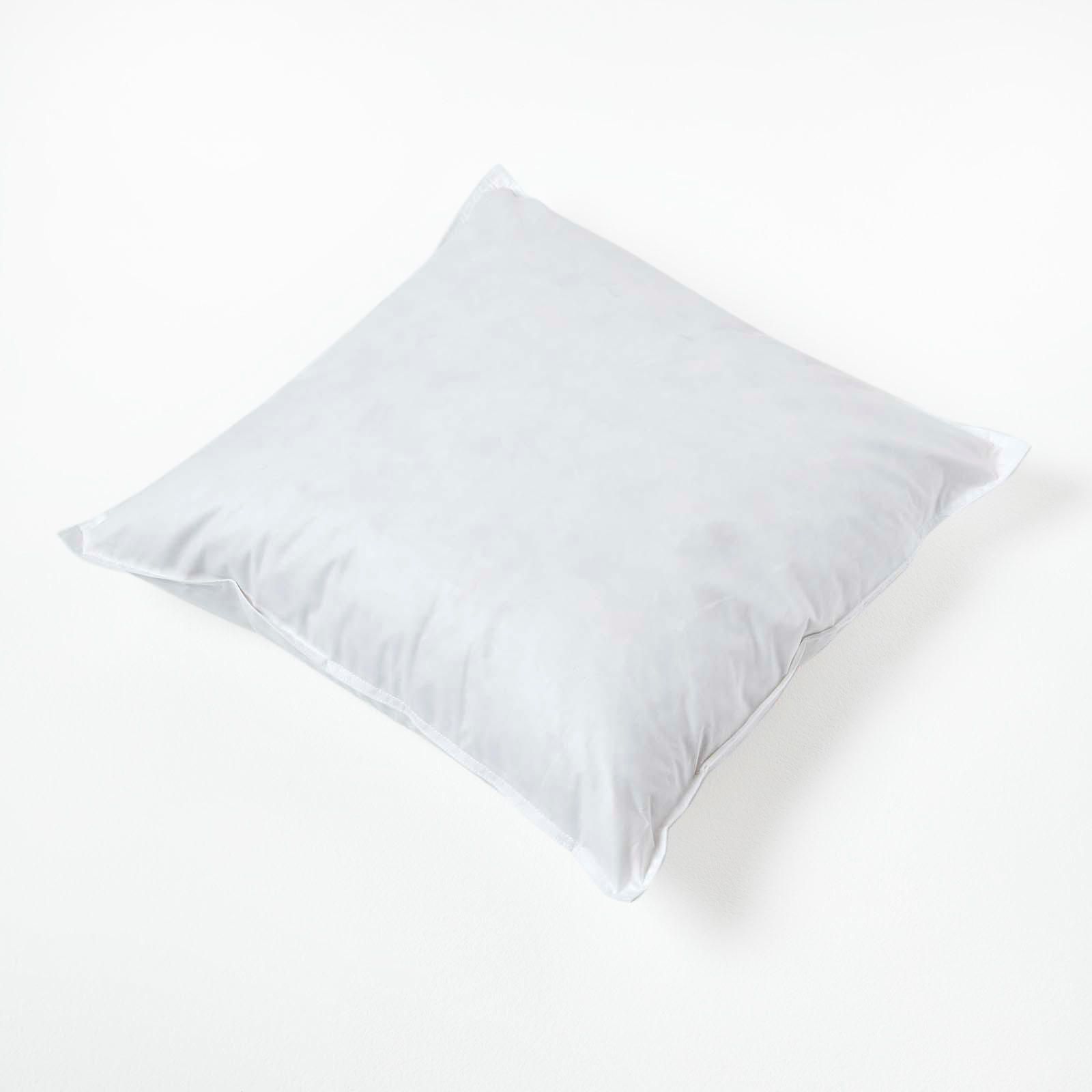 FÜLLKISSEN 45/45 cm – Enten-Daunen - Weiß, Textil (45/45cm) - Homescapes