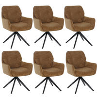 ESSZIMMERSTUHL Gelb 6er-Set - Gelb, Metall (61/88/61cm) - MCW
