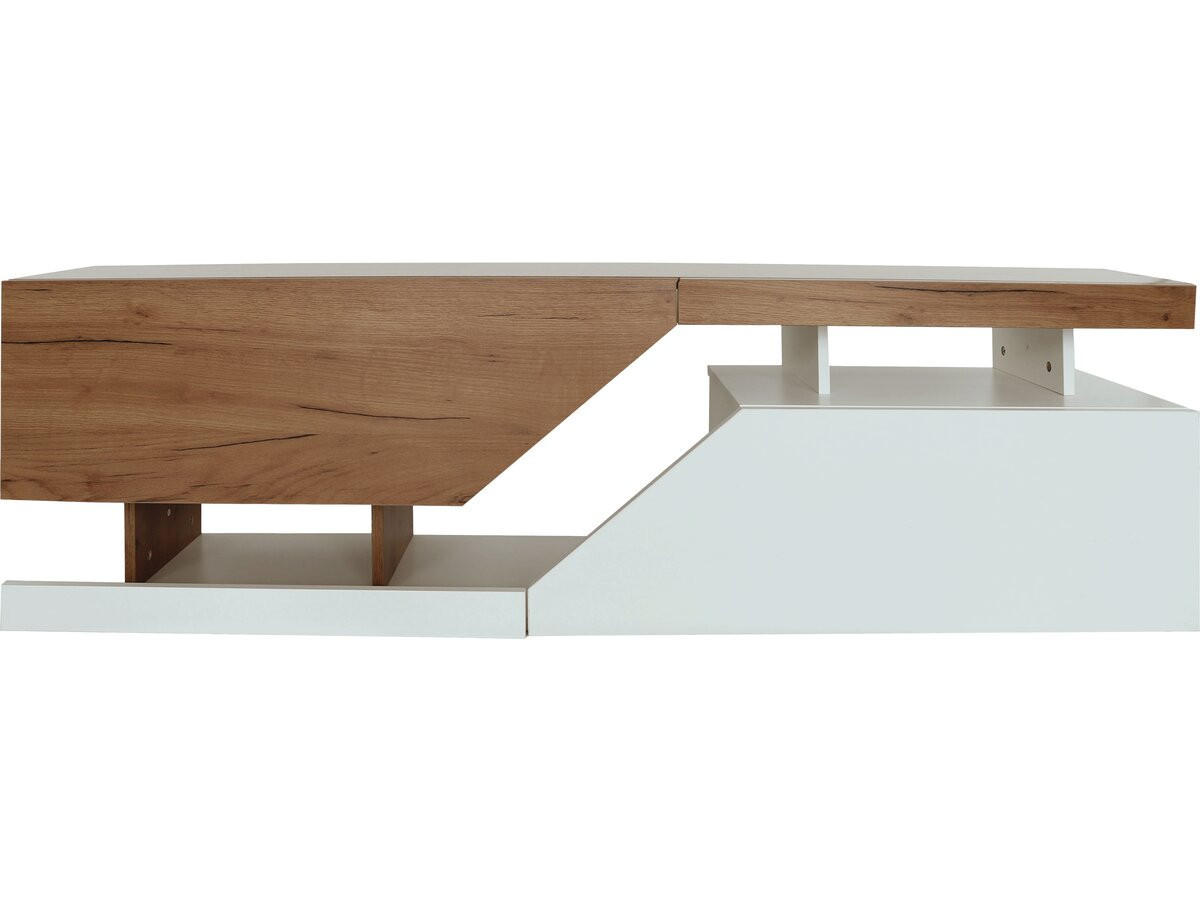 TV-MÖBEL ceelias Braun - Braun, Holz (35/46/160cm) - Habitat Garten