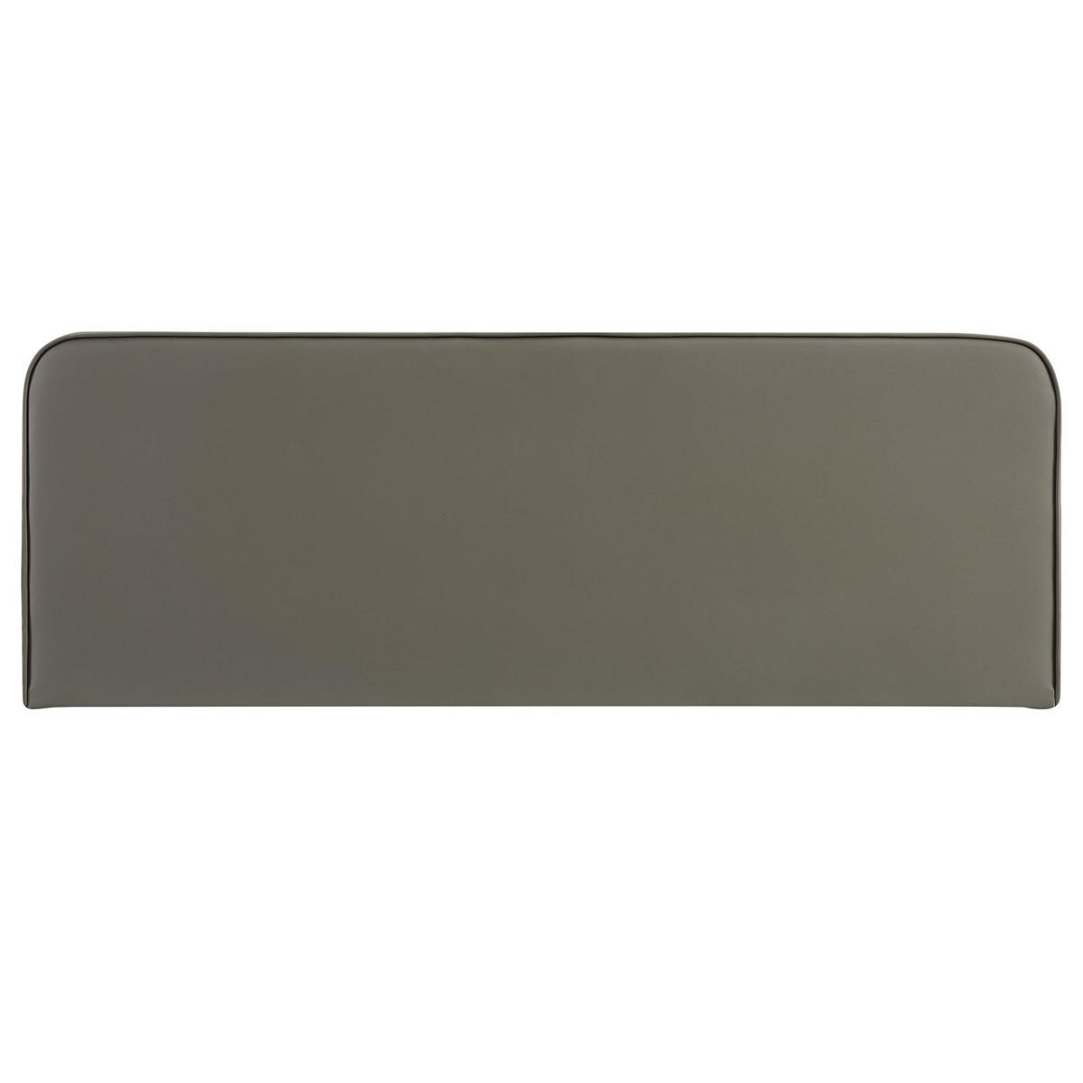 KOPFTEIL CELEST 160X190 CM - Grau, Textil (160/58/6cm) - IDIMEX