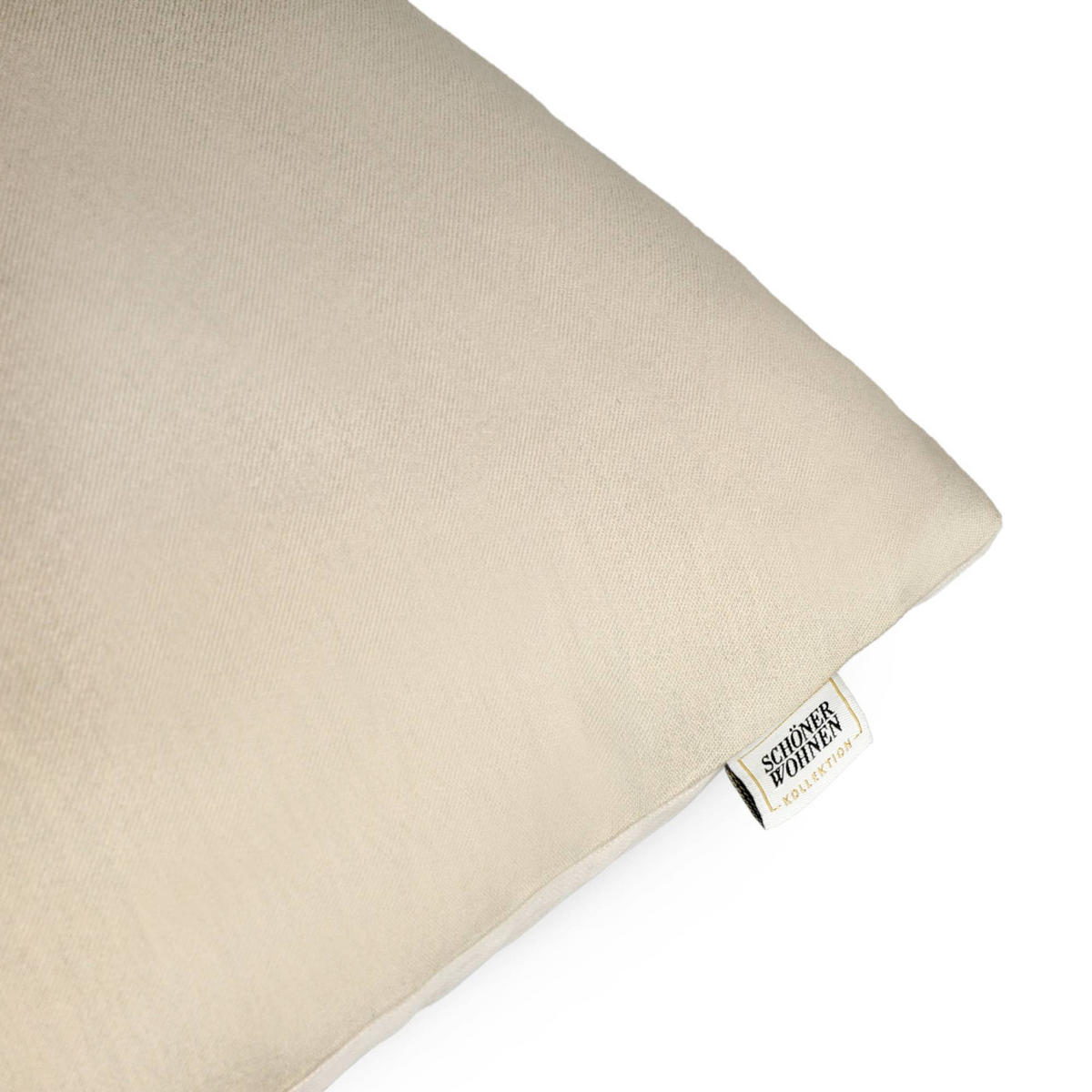 ZIERKISSENHÜLLE VIVA - Beige, Textil (45/45cm) - Schöner Wohnen
