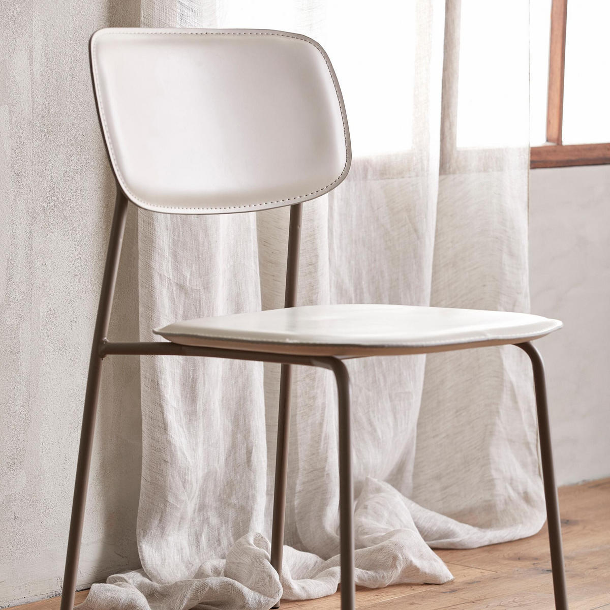ESSZIMMERSTUHL ESA Beige 45x50x79 cm - Beige, Kunststoff (45/79/50cm) - FURNLUX