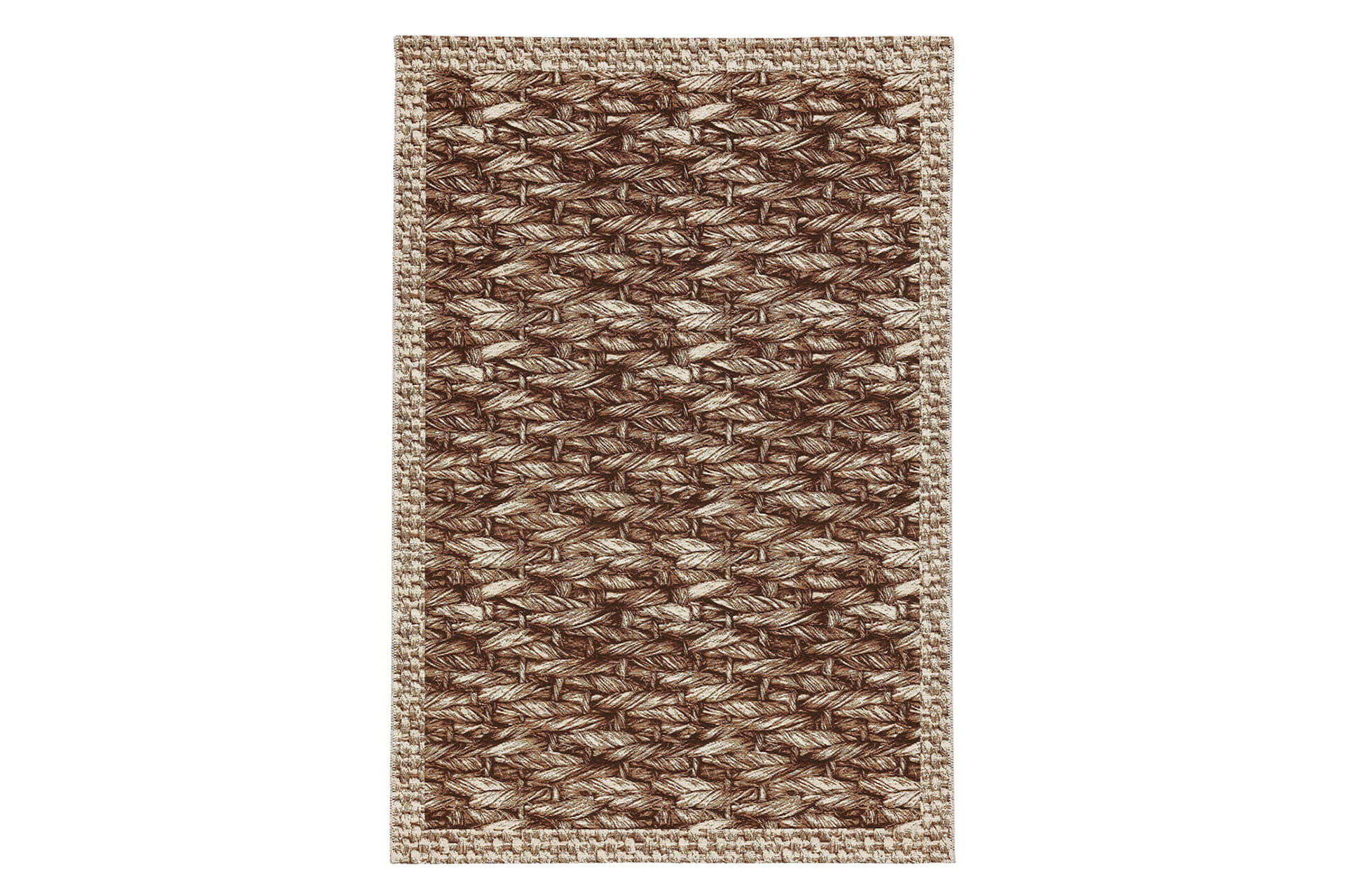 TEPPICH In- & - Beige, Kunststoff/Textil (120/1cm) - KUNSTLOFT