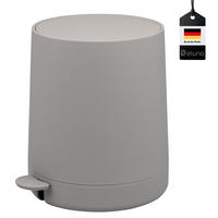 KOSMETIKEIMER TESERO, Kunststoff, taupe - Taupe, Kunststoff (22.5/25.5/25cm) - eluno