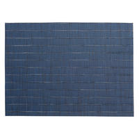 TISCHSET Manoka ozeanblau 33 x 45 cm - Dunkelblau, Textil (33/45cm) - Winkler