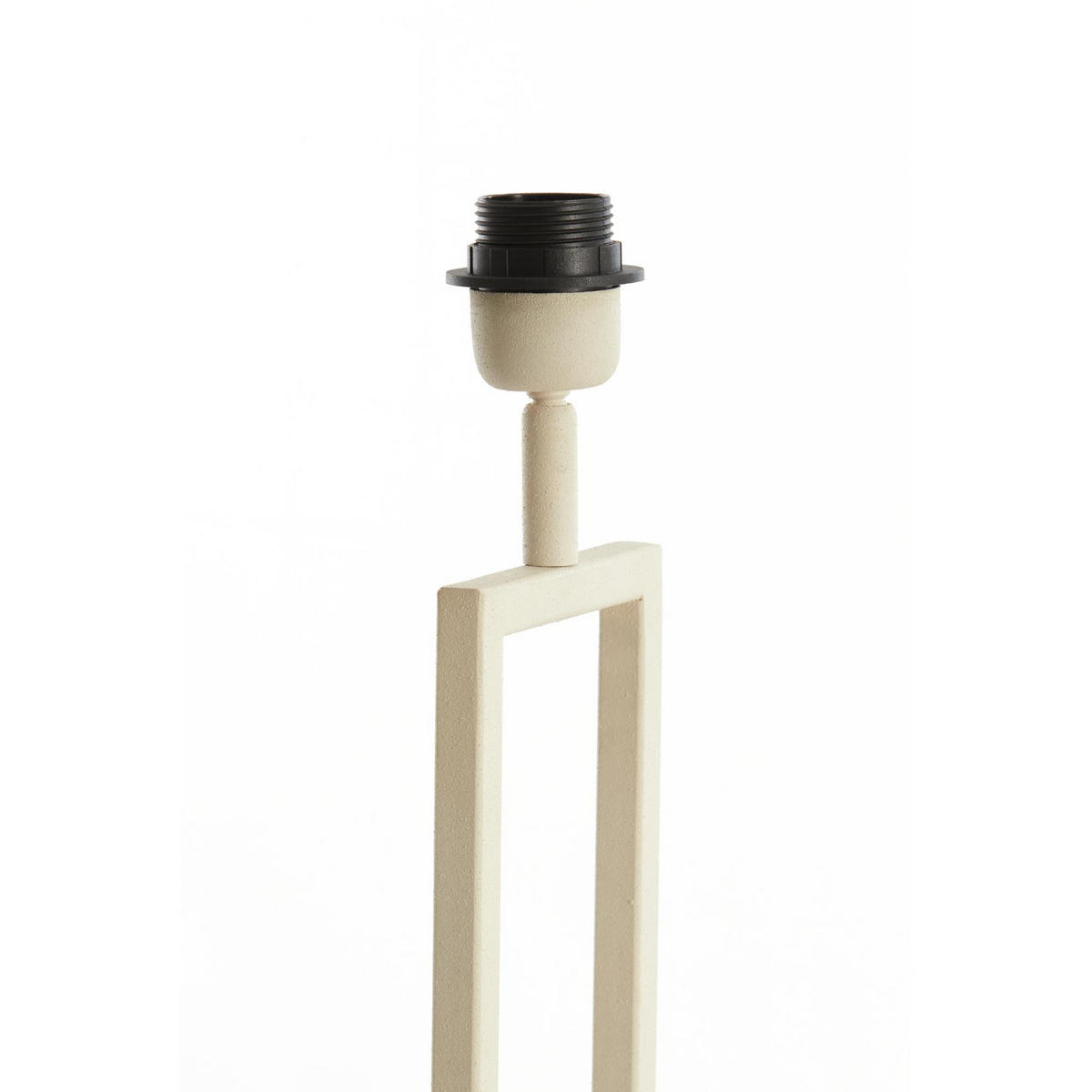 LAMPENFUSS Shiva Weiß 20/10/41 cm - Weiß, Metall (20/10/41cm) - Light & Living