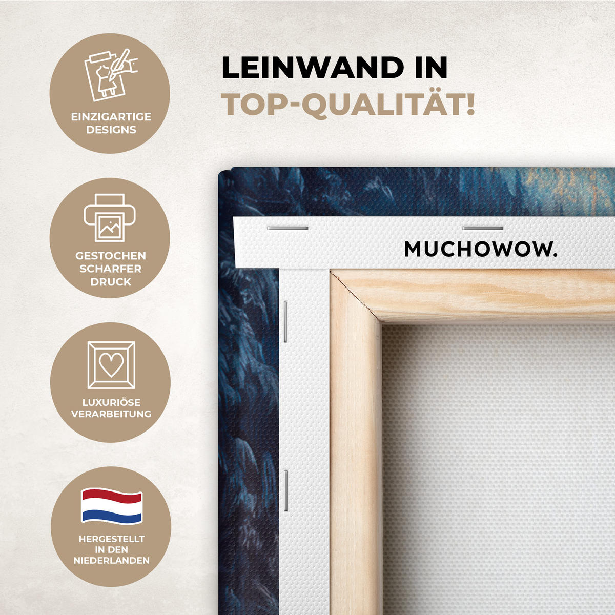 LEINWANDBILD Zug - Weihnachten - Schnee - Weihnachtszug Wandbilder 80x60 cm - Anthrazit, Textil (80/60cm) - MuchoWow