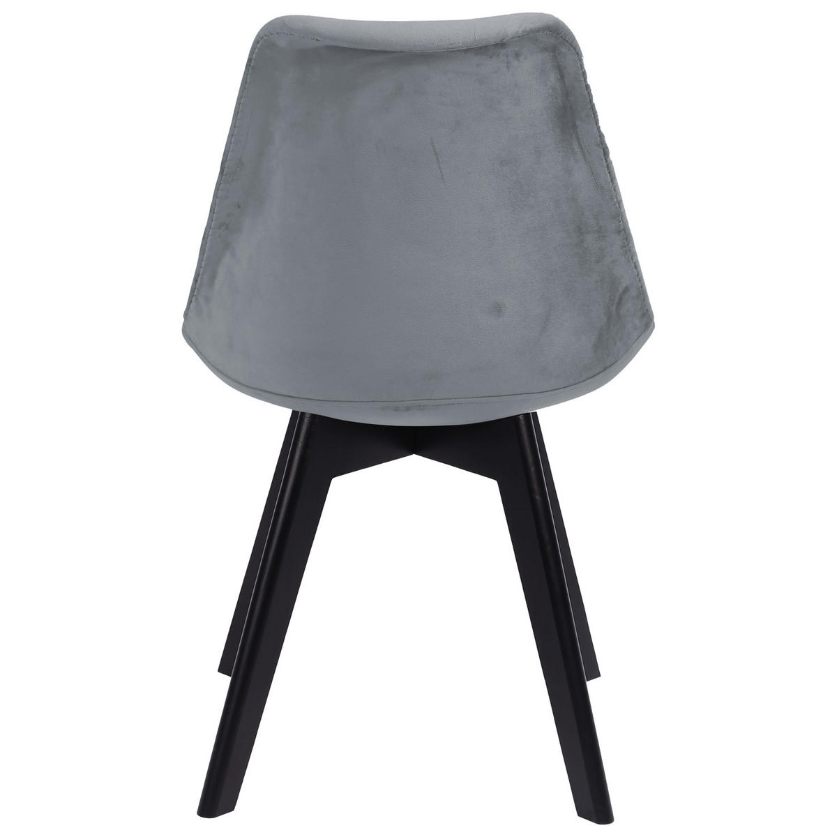 STÜHLE Nora Grau 4er-Set - Grau, Textil (49/81/52cm) - Happy Garden