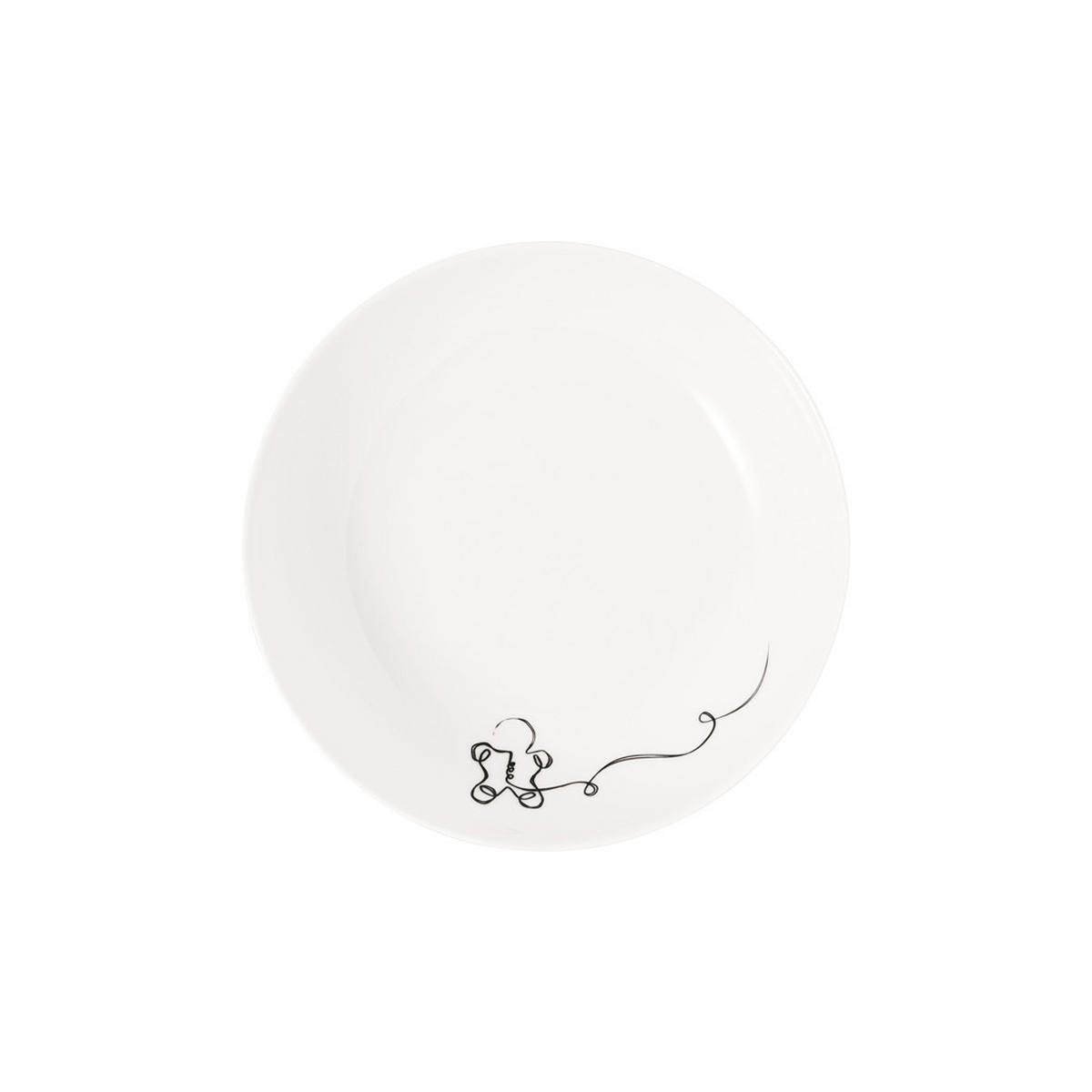 SCHALE XMAS Statement Lines weiß ø 18,7 cm - Weiß, Keramik (18.7cm) - Villeroy & Boch