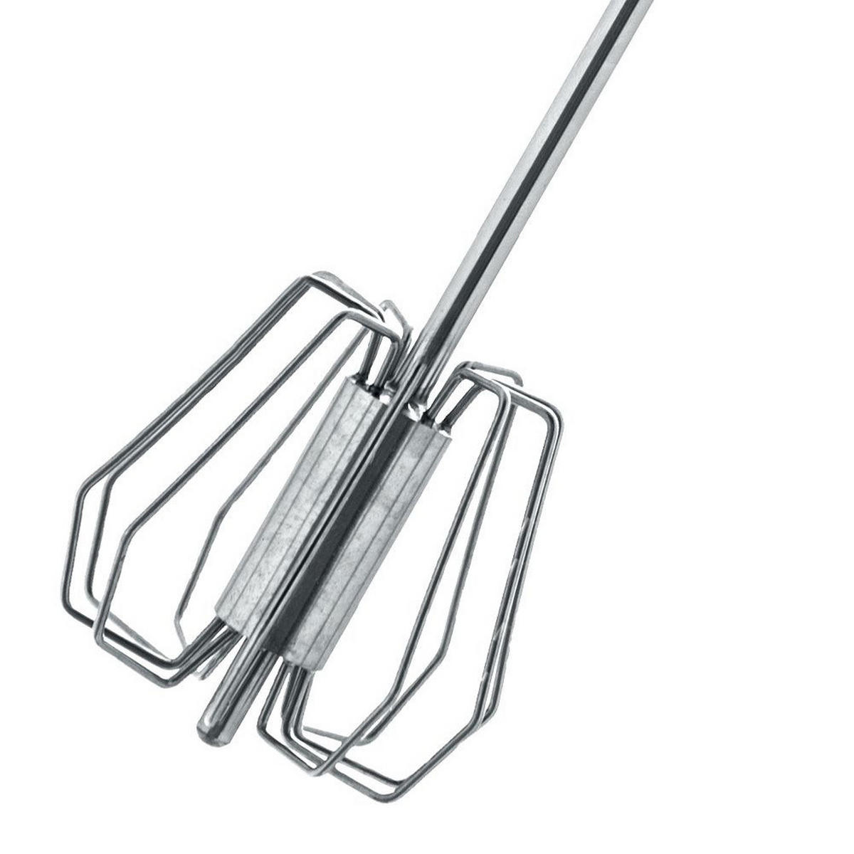 STAHLSCHNEEBESEN 36 cm - Silberfarben, Metall (28cm) - Orion 