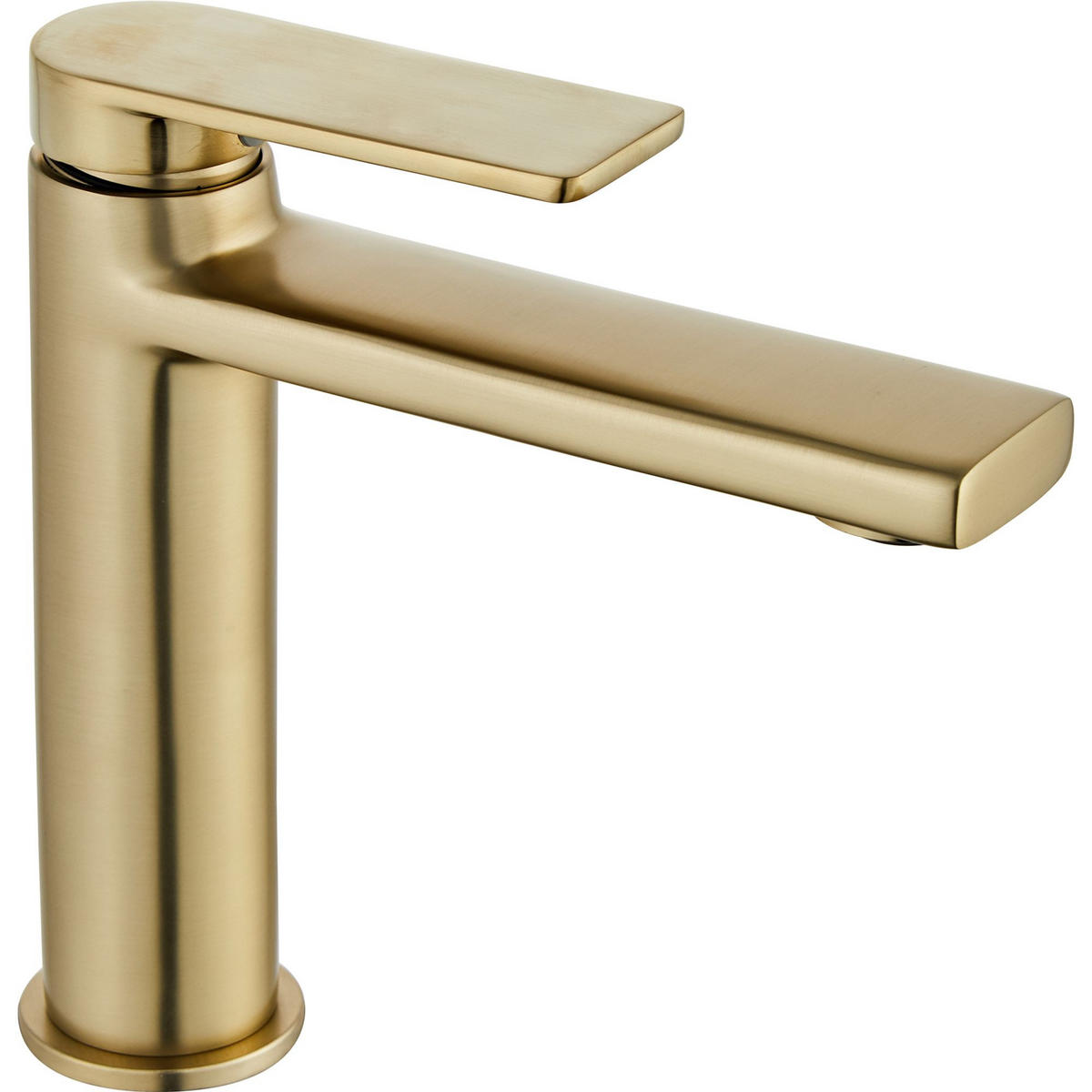 WASCHBECKENARMATUR Rea Verso Brush Goldlow - Goldfarben, Metall (4.5/16.5/15.5cm) - REA