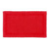 BADEMATTE 70/120 cm, 100% Baumwolle, wendbar - Rot, Textil (70/120cm) - Homescapes