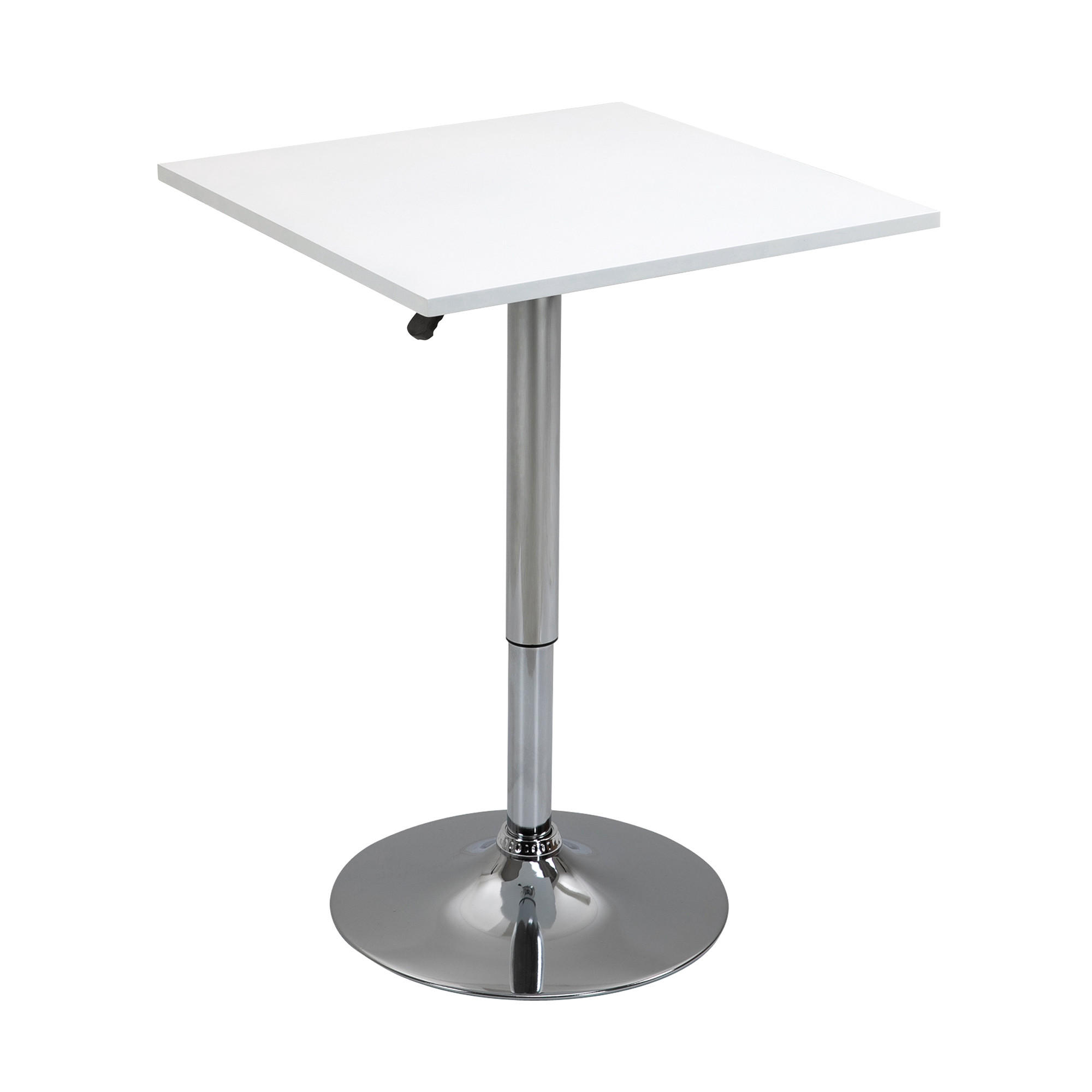 BARTISCH Weiß 1 Stück - Weiß, Metall (60/60/91cm) - GiPP