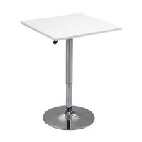 BARTISCH Weiß 1 Stück - Weiß, Metall (60/60/91cm) - GiPP