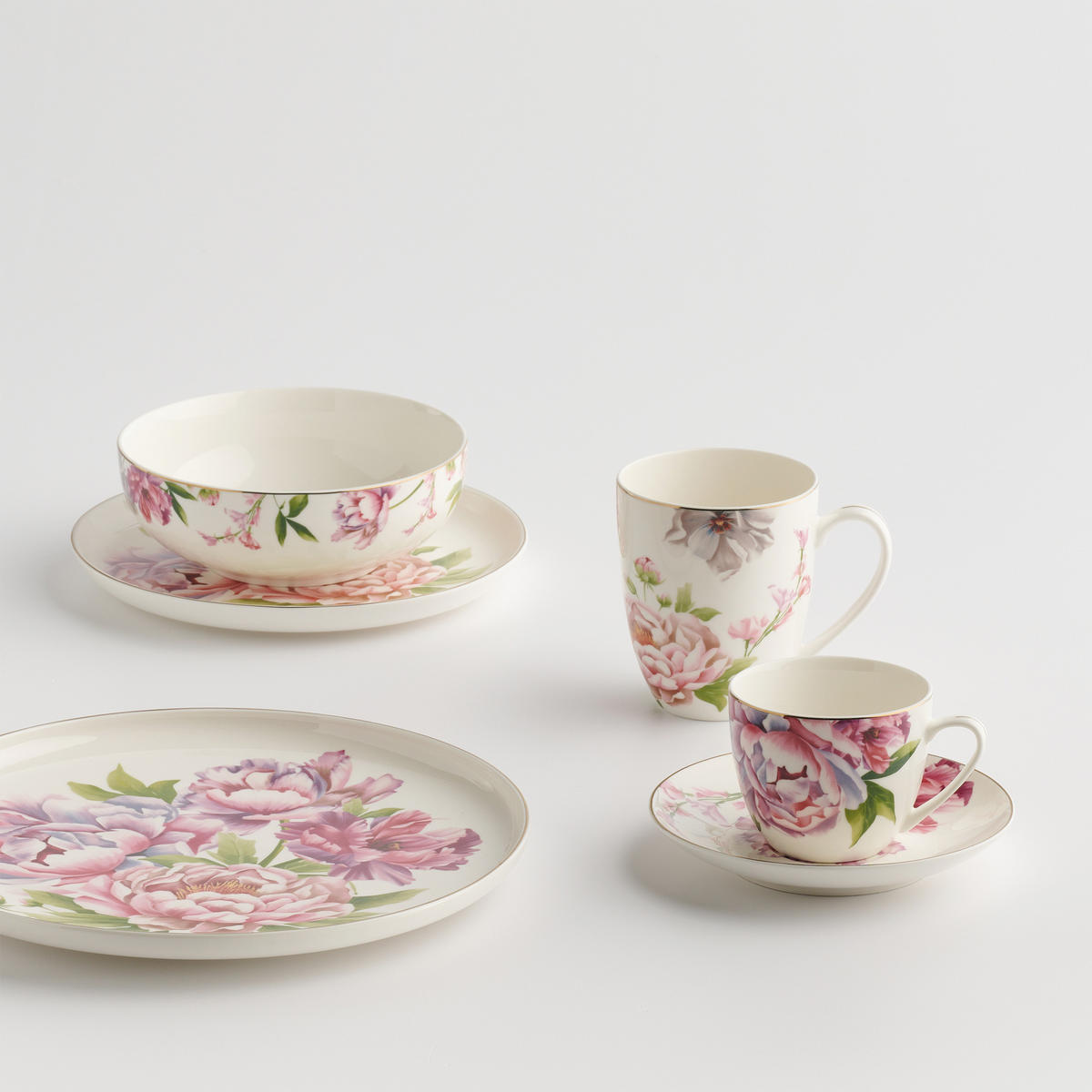 SCHALE Aurelis - Multicolor, Keramik (16.3cm) - home&you