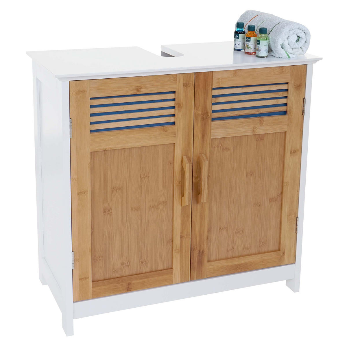 WASCHBECKENUNTERSCHRANK Braun - Braun, Holz (60/60/30cm) - MCW