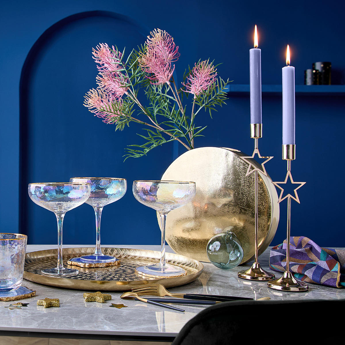 CHAMPAGNERSCHALE Smeralda - Transparent, Glas (0.4L) - Butlers