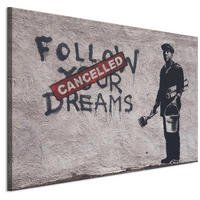 LEINWANDBILD 90x60 cm - Multicolor, Holz (90/60cm) - LUMASOUL