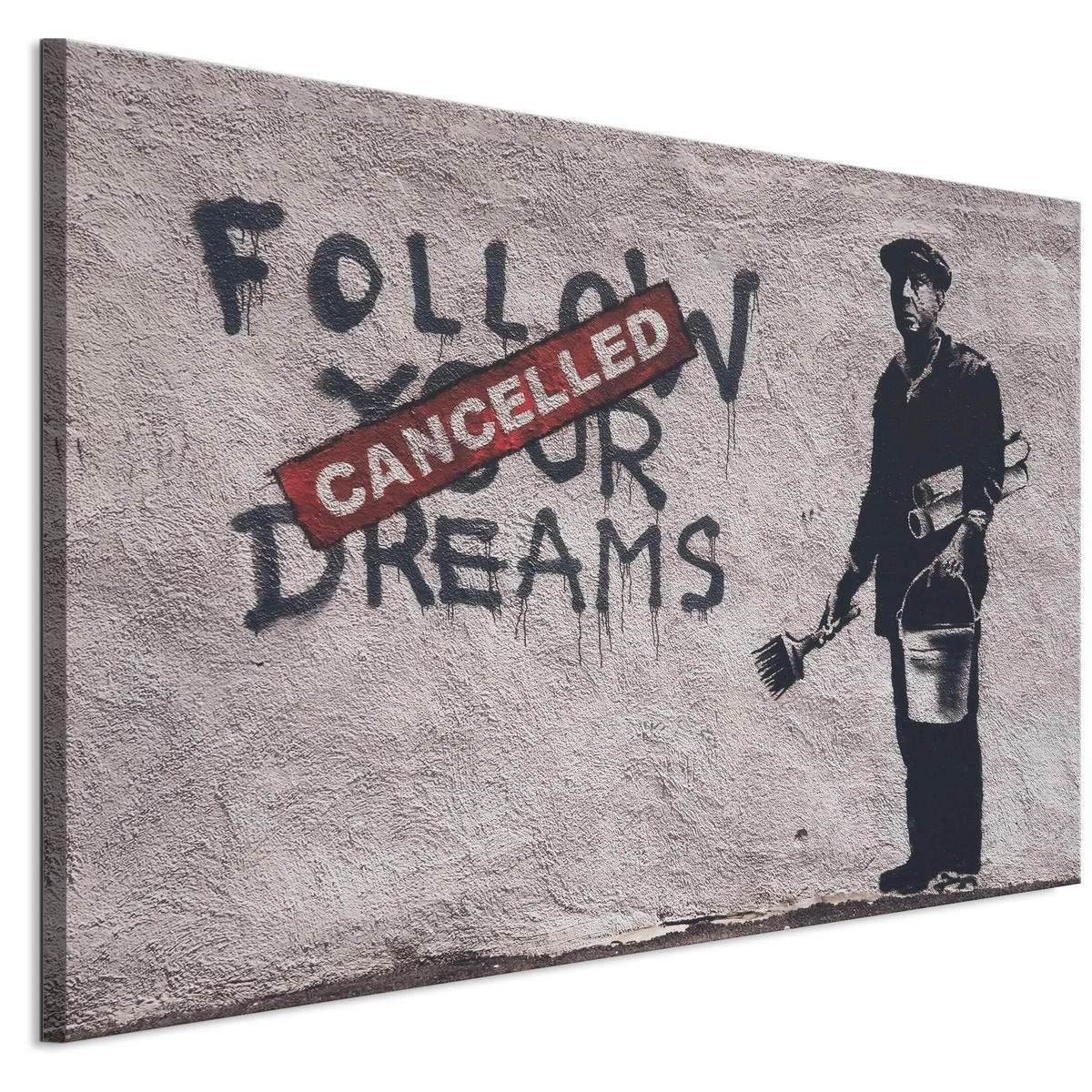 LEINWANDBILD 90x60 cm - Multicolor, Holz (90/60cm) - LUMASOUL