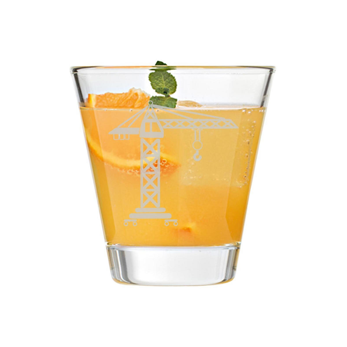 KINDERBECHER Kran transparent 215 ml - Transparent, Glas (0.215L) - LUXENTU