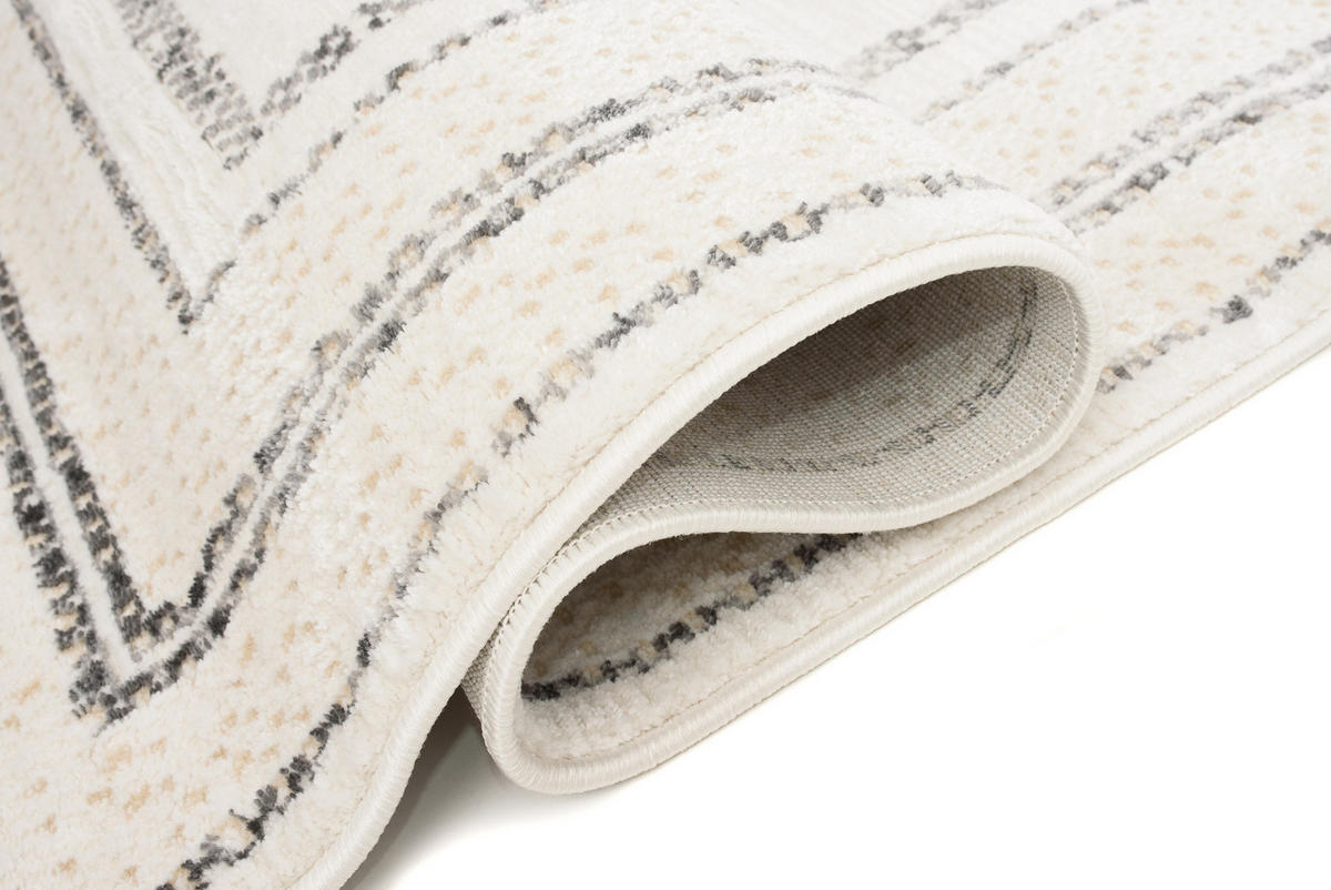 TEPPICH HERA Weiß 80/150 cm - Weiß, Textil (80/150cm) - Tapiso