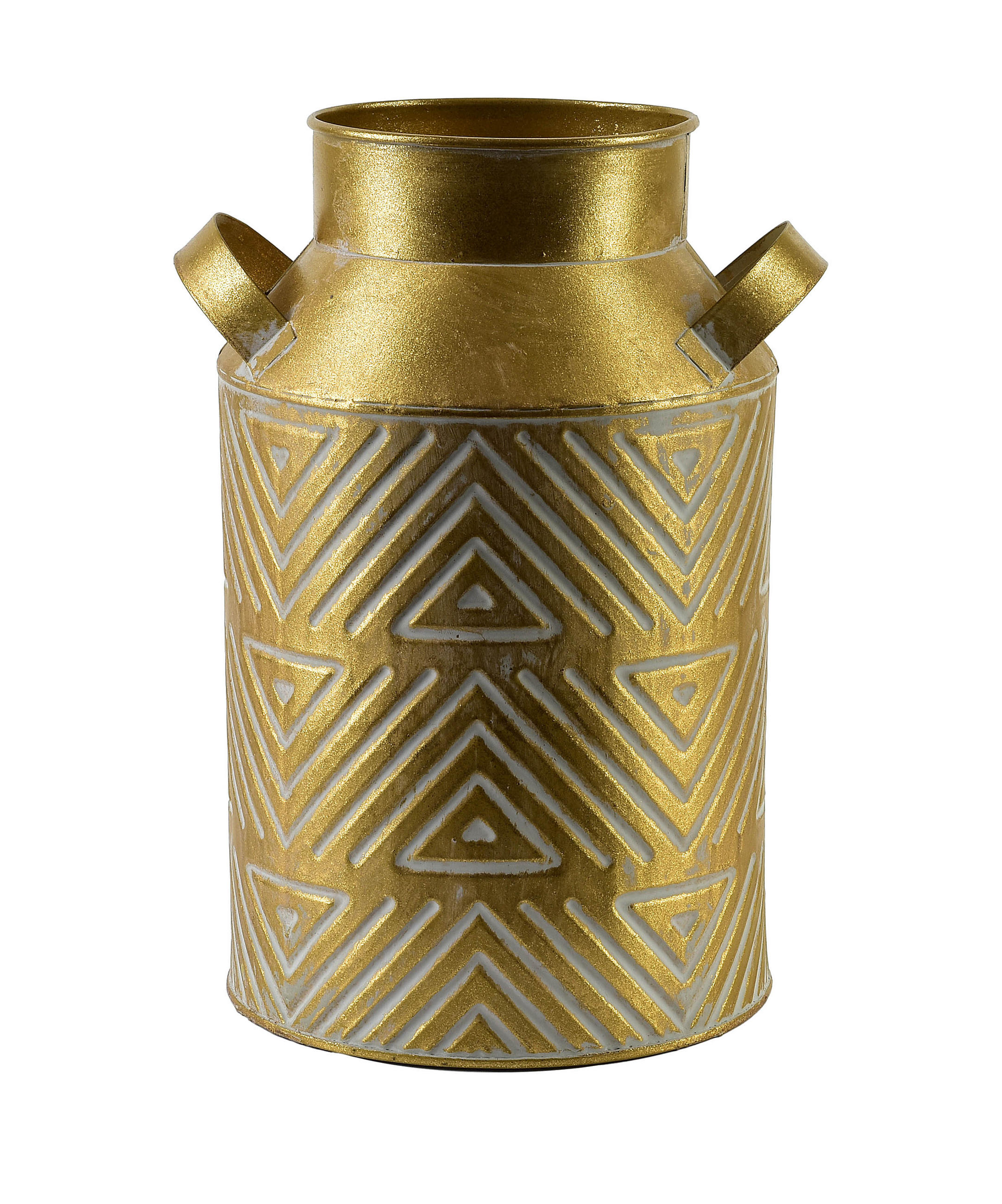 KANISTER Marina Gold 13/19/30 cm Metall - Goldfarben, Metall (19/30/13cm) - Mondex