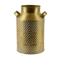 KANISTER Marina Gold 13/19/30 cm Metall - Goldfarben, Metall (19/30/13cm) - Mondex