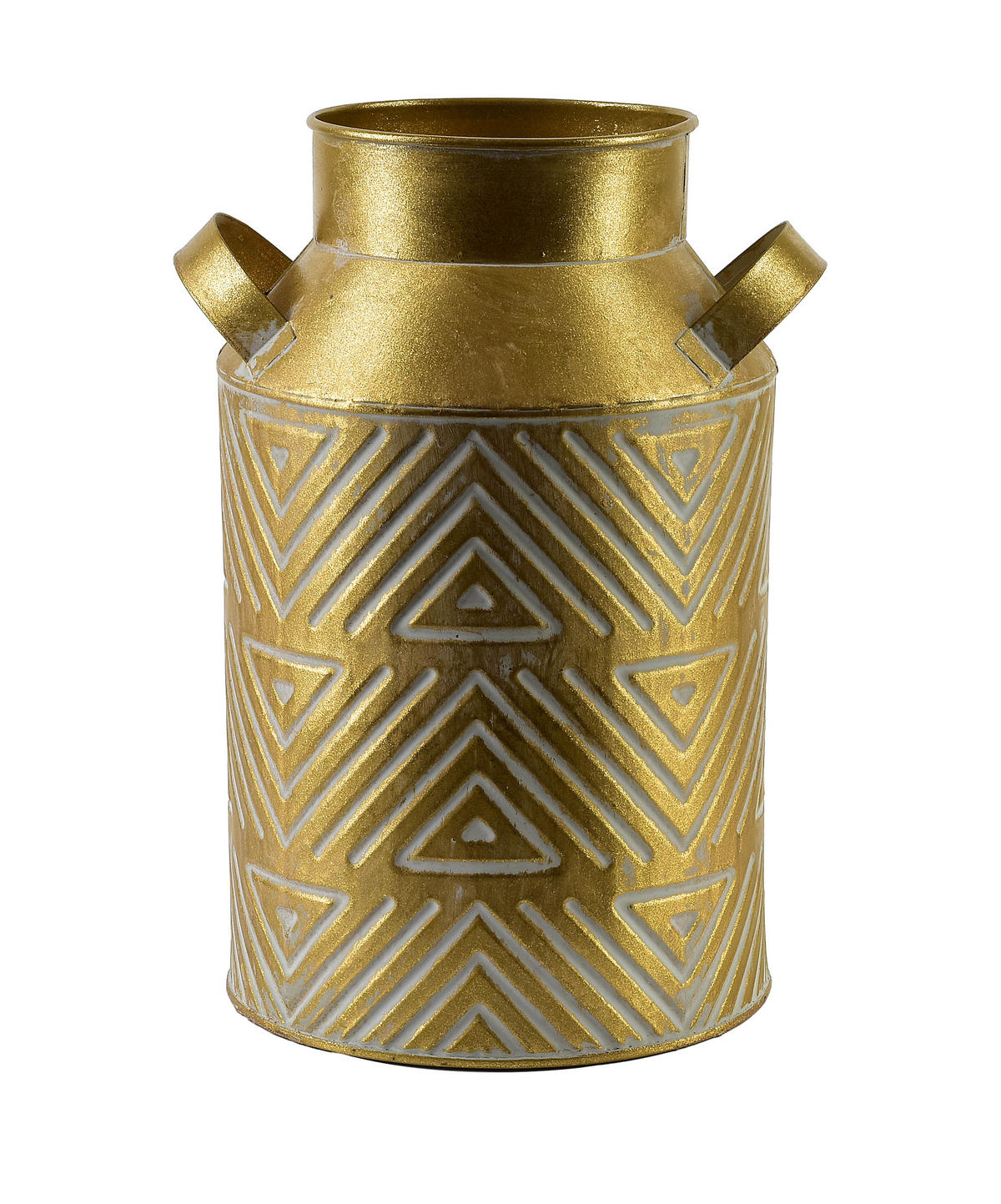 KANISTER Marina Gold 13/19/30 cm Metall - Goldfarben, Metall (19/30/13cm) - Mondex