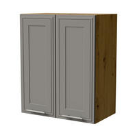 HÄNGESCHRANK Salo W3/60 Eiche Artisan / Dust Grey Matt 60 / 32,5 / 72cm - Eiche Artisan/Grau, Holz/Holzwerkstoff (60/72/32.5cm) - Feldmann-Wohnen