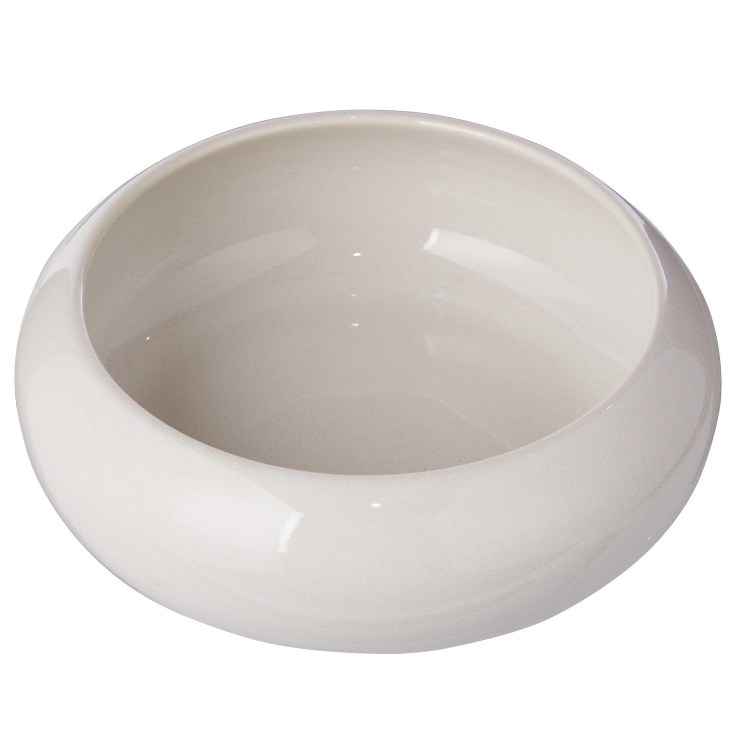 SCHALE Boogy - Creme, Keramik (16/16/6cm) - BUTLERS