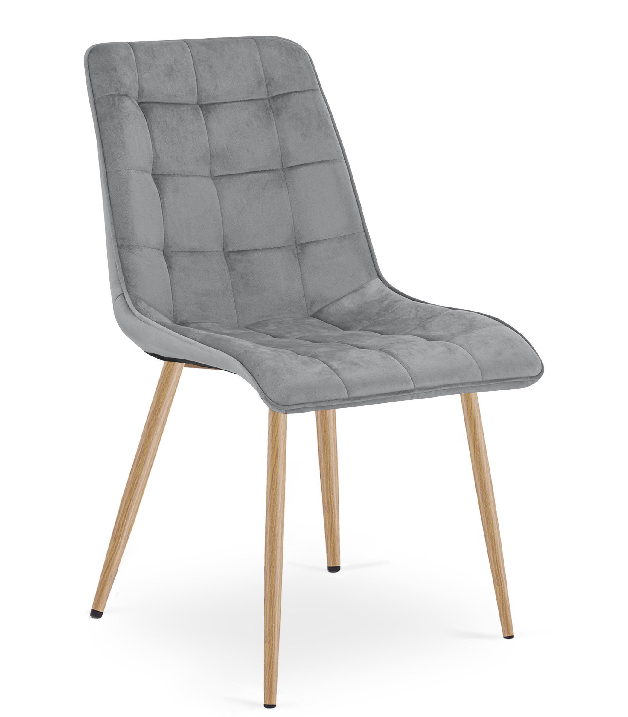 XXXLutz Stuhl Grau 49x56x60 cm