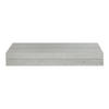 WANDREGAL Karkkila - Grau, Holzwerkstoff (60/8/23.5cm) - [en.casa]
