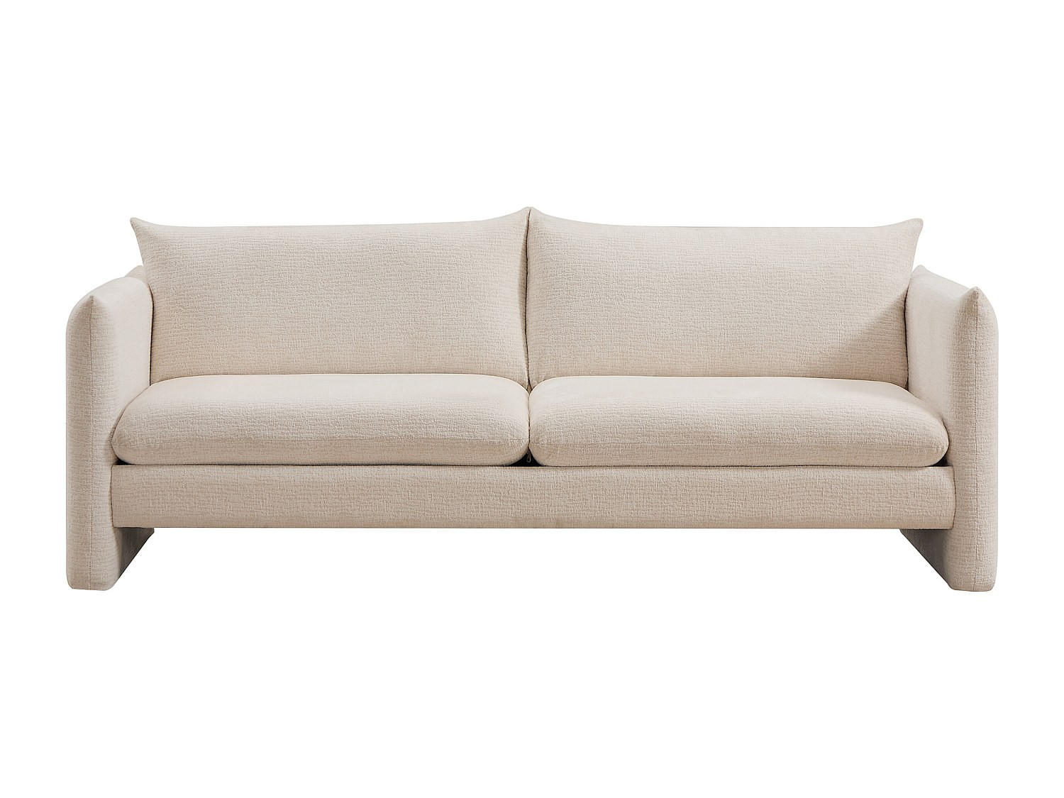 Vente-Unique Sofa Beige 210x81x86 cm